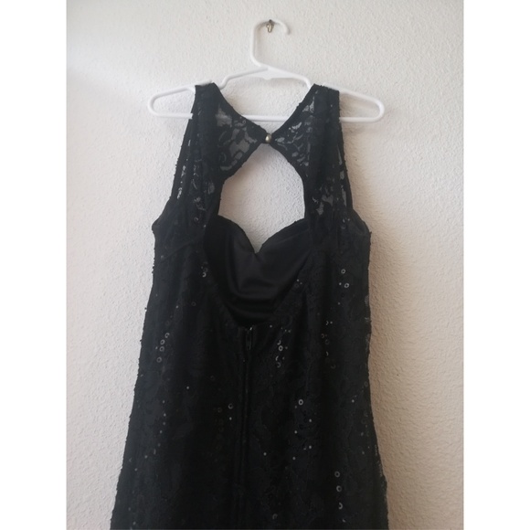 BLACK PROM DRESS - Picture 4 of 5